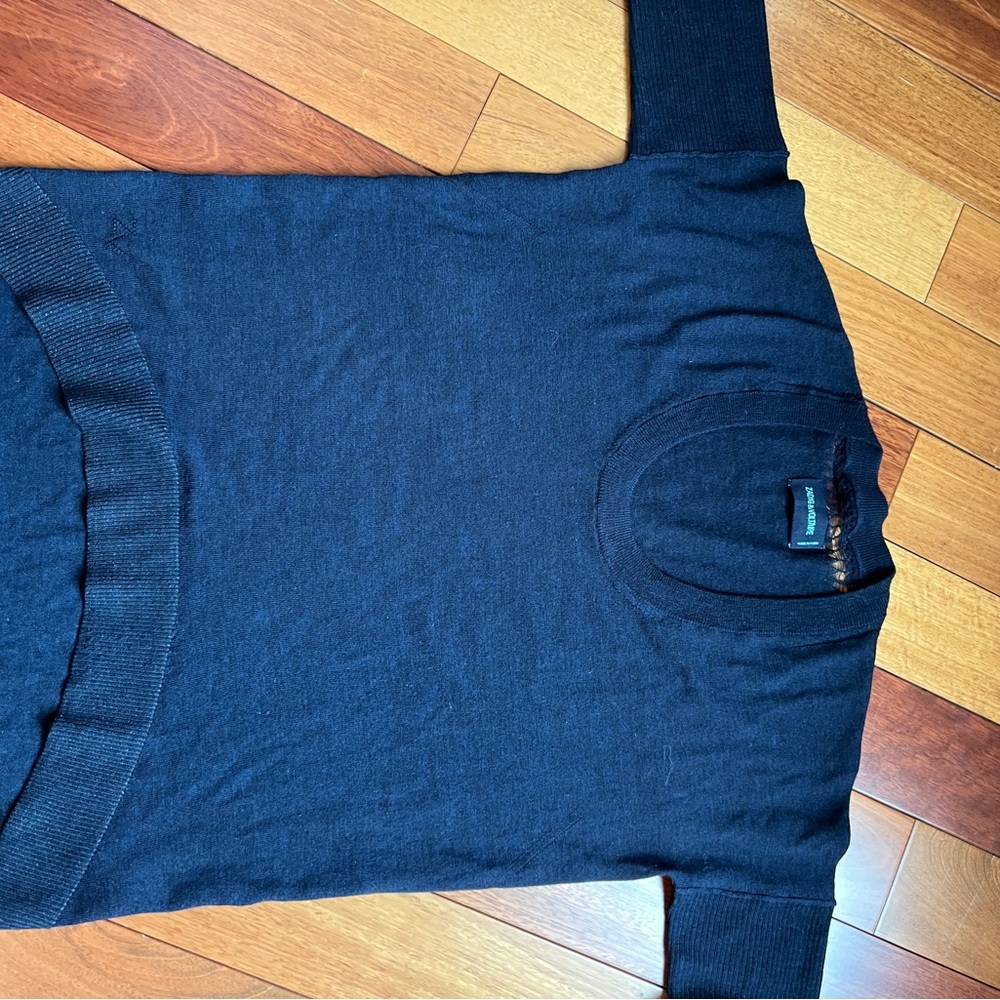 Navy Knit Sweater